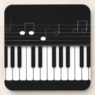 Dessous-de-verre Clavier pour piano