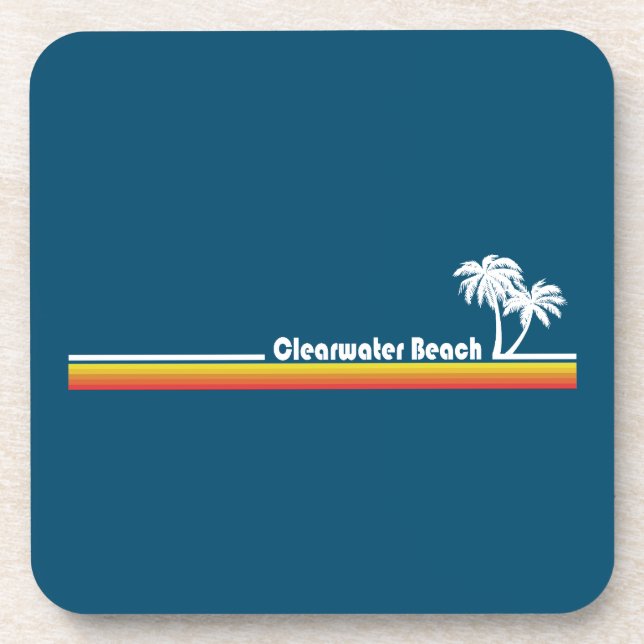 Dessous-de-verre Clearwater Beach Floride (Devant)
