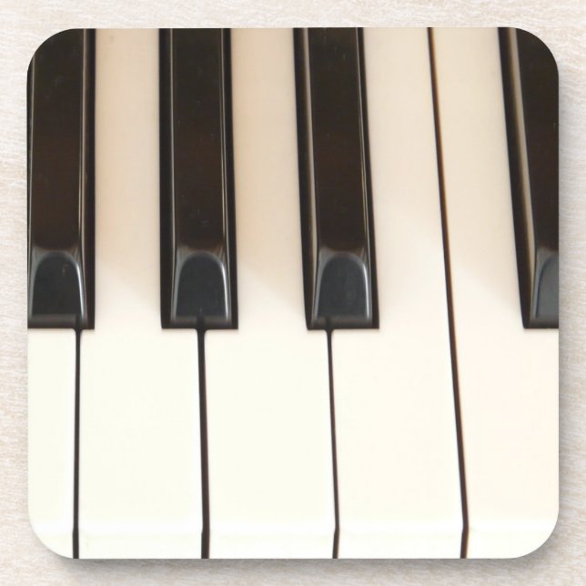 Dessous-de-verre Clés de piano (Devant)