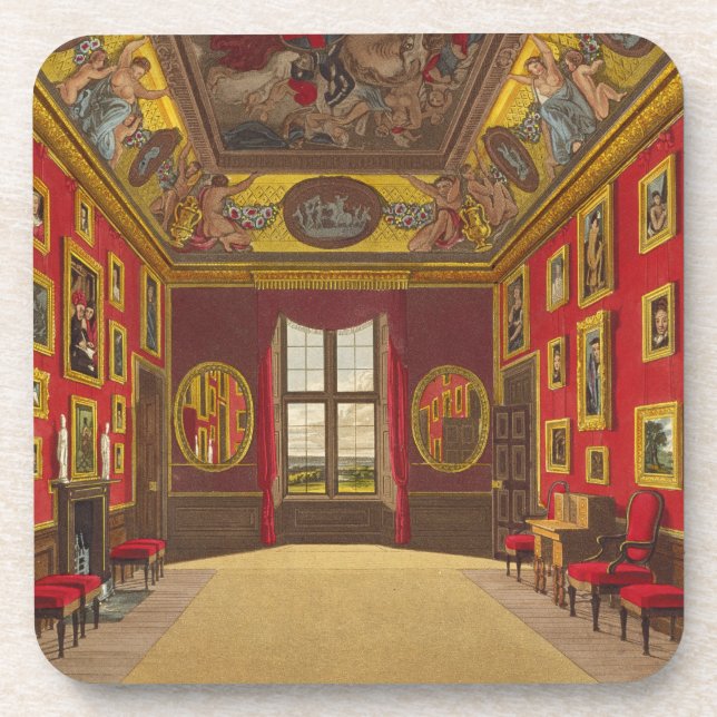 Dessous-de-verre Closet du Roi, château de Windsor, 'de recherche (Devant)