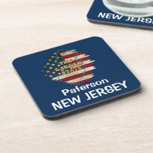 Coaster de boisson de New Jersey