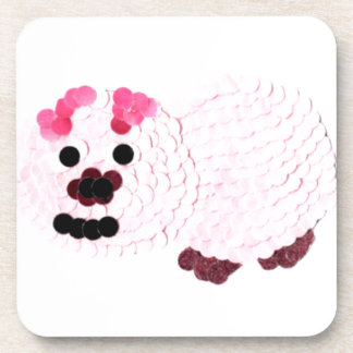 Dessous-de-verre Cochon rose