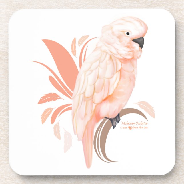 Dessous-de-verre Cockatoo Moluccan (Devant)