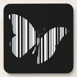 Dessous-de-verre CODE BARRE PAPILLON Motif Papillons Design