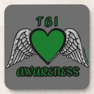 Dessous-de-verre Coeur/ailes...TBI