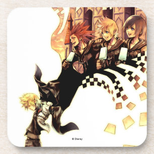 Dessous-de-verre Coeurs royaux : 358/2 Jours Roxas, Axel et Xion