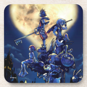 Dessous-de-verre Coeurs royaux   Coeur Moon Box Art
