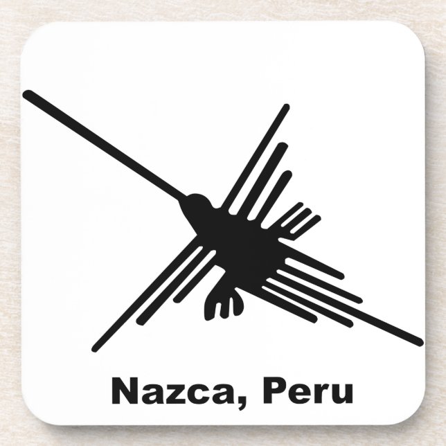 Dessous-de-verre Colibri Nazca, Pérou (Devant)