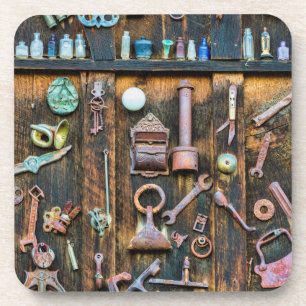 Dessous-de-verre Colorado, Crested Butte. Collection d'antiquités