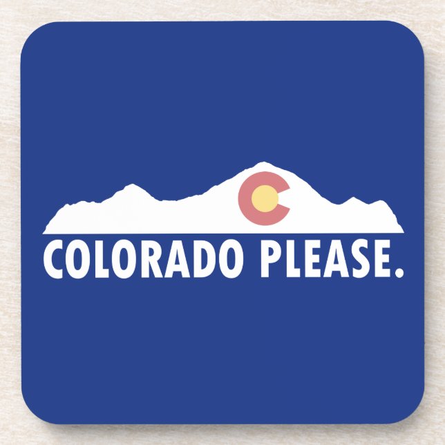 Dessous-de-verre Colorado please (Devant)