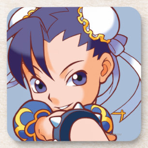 Dessous-de-verre Combattant Chun-Li de poche