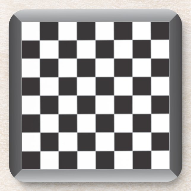 Dessous-de-verre compétition du conseil d'échecs (Devant)