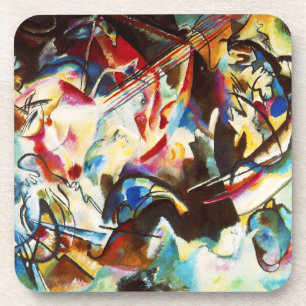 Dessous-de-verre Composition VI en Kandinsky
