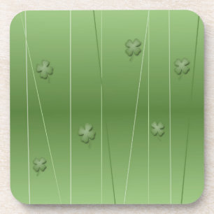 Dessous-de-verre Conception de Clover Irlandais