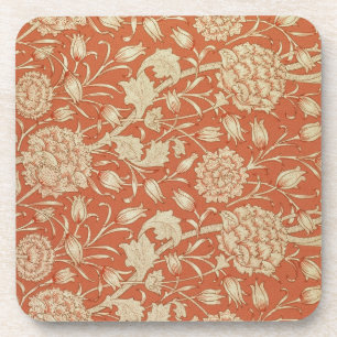 Dessous-de-verre Conception de papier peint de tulipe, 1875
