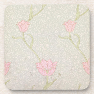 Dessous-de-verre Conception de papier peint "de tulipe de jardin",