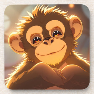 Dessous-de-verre Conception de singe