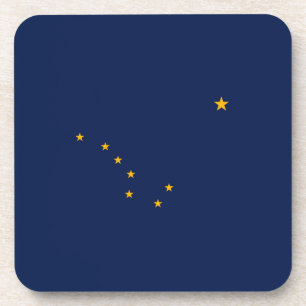 Dessous-de-verre Conception du drapeau de l'État de l'Alaska