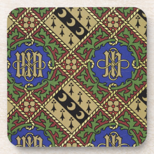 Dessous-de-verre Conception ecclésiastique de papier peint