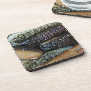 Dessous-de-verre Concombre de mer ... Nourriture du marché du Yaowa