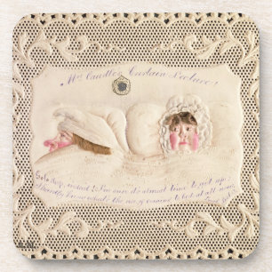 Dessous-de-verre Conférence de rideau en Mme Caudle's, carte