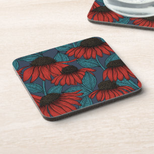 Dessous-de-verre Confleurs rouges