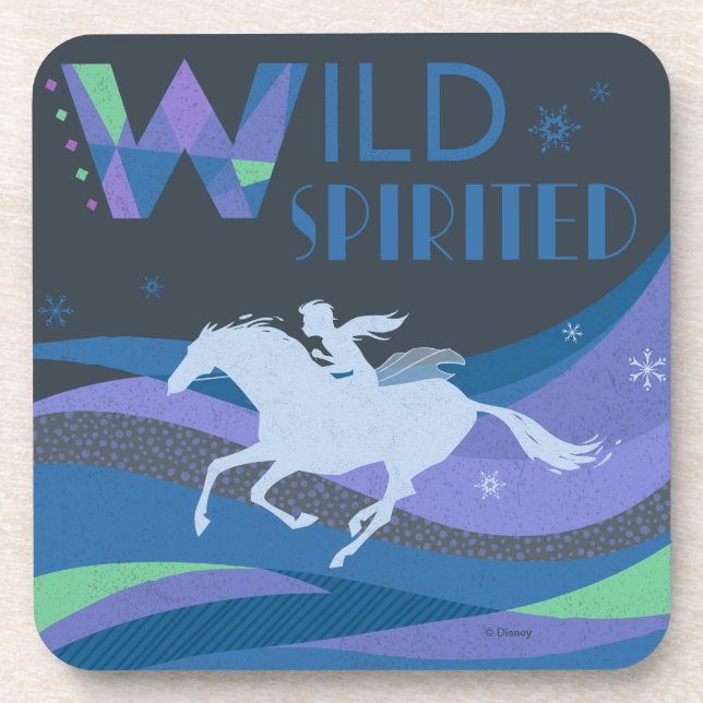 Dessous-de-verre Congelé 2 | Elsa Wild Spirited (Devant)
