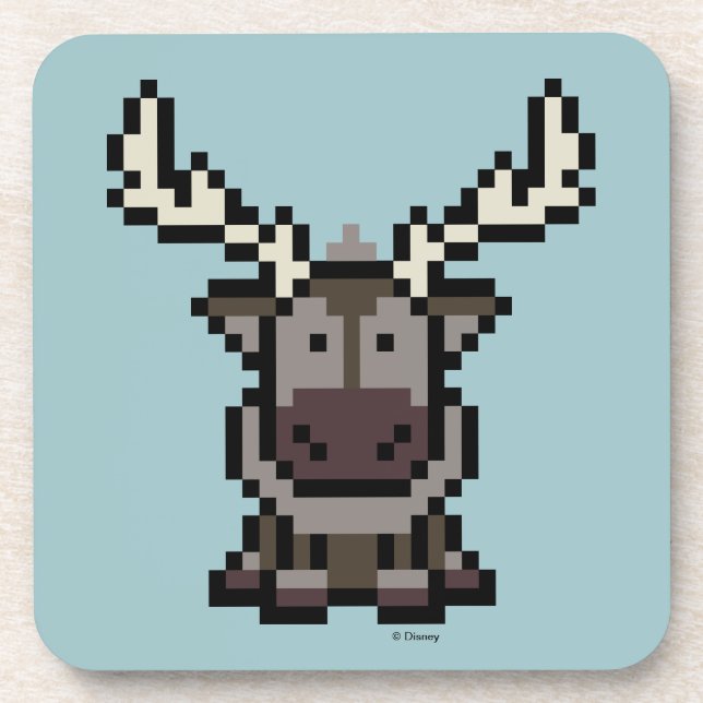 Dessous-de-verre Congelé | Sven 8 Bits (Devant)