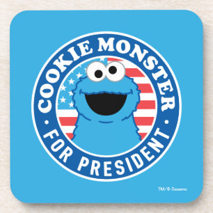 Dessous-de-verre Cookie Monster pour le président