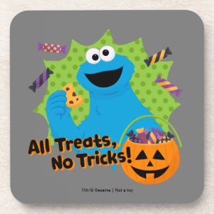 Dessous-de-verre Cookie Monster   Tous Les Traitements, Pas De Truc