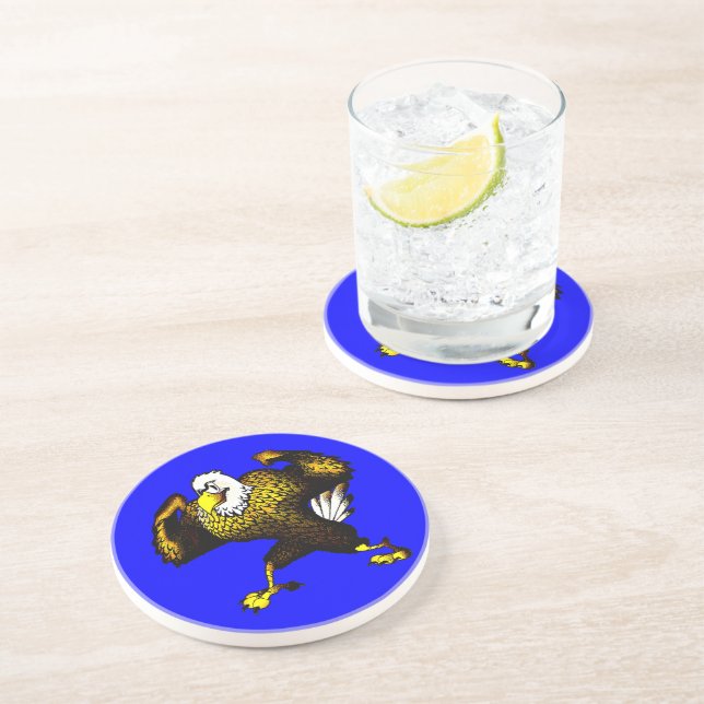 Dessous de verre Cool à l'air d'aigle (Côté)