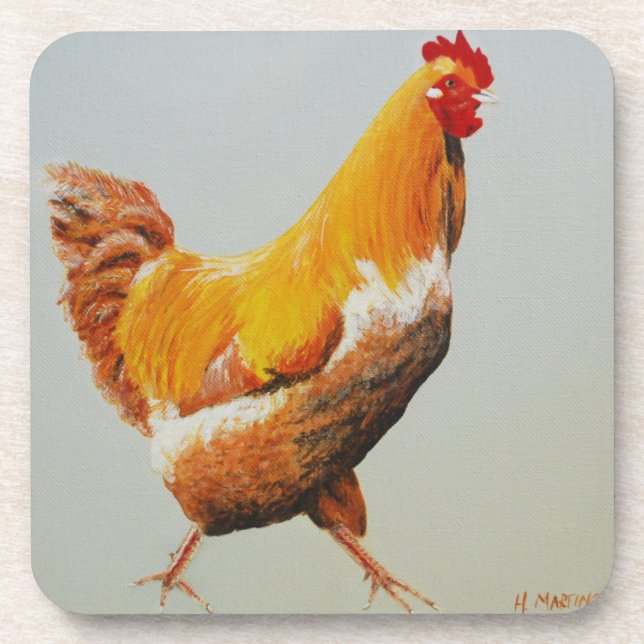 Dessous-de-verre Coq (Devant)