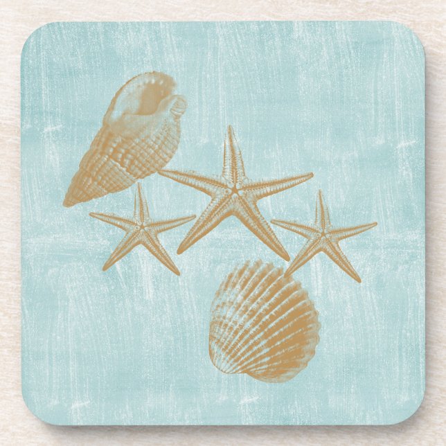 Dessous-de-verre Coques de plage (Devant)