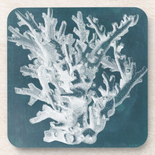 Dessous-de-verre Corail azur I