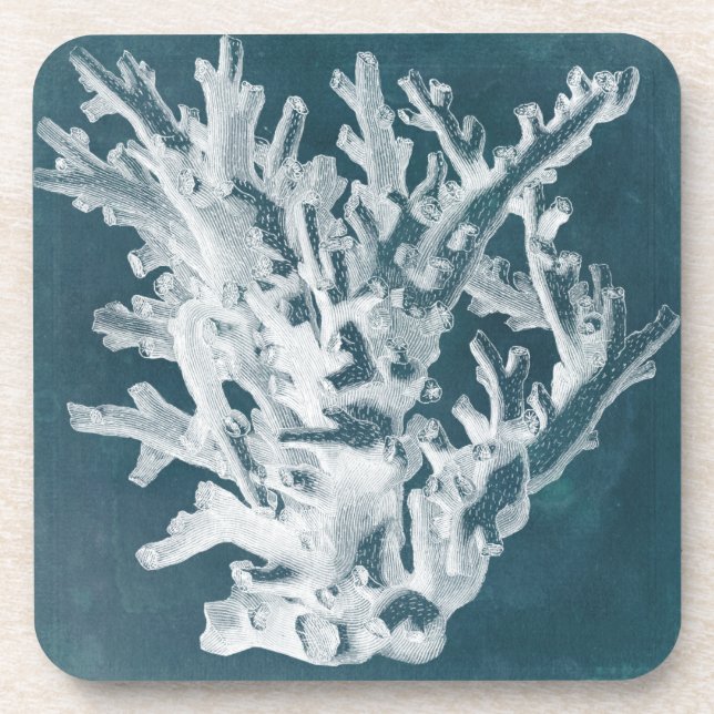 Dessous-de-verre Corail azur I (Devant)