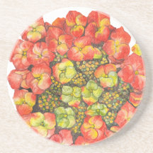 Dessous de verre Coral Hydrangea