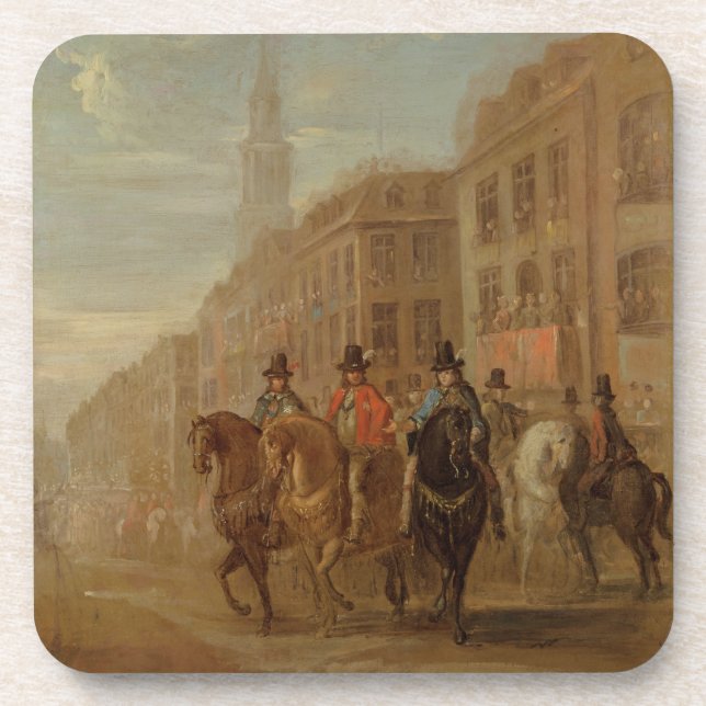 Dessous-de-verre Cortège de restauration de Charles II chez (Devant)