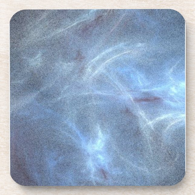 Dessous-de-verre Cosmos bleu Abstrait (Devant)