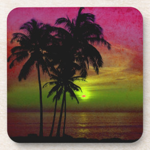 Dessous-de-verre Coucher de soleil de PixDezines