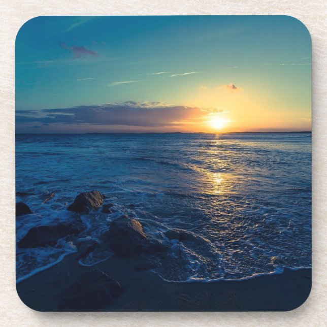 Dessous-de-verre Coucher de soleil Ocean Horizon (Devant)