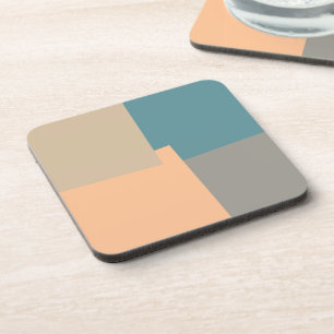 Dessous-de-verre Couleurs modernes rétro géométriques