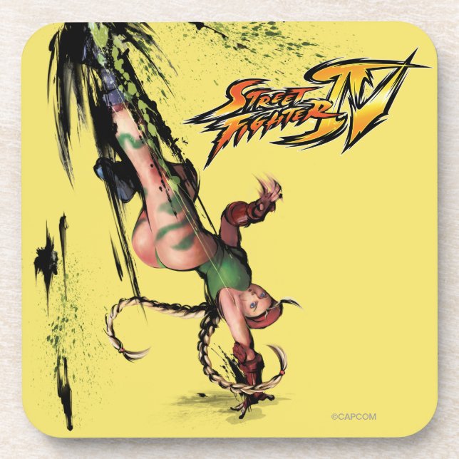 Dessous-de-verre Coup-de-pied de Cammy (Devant)