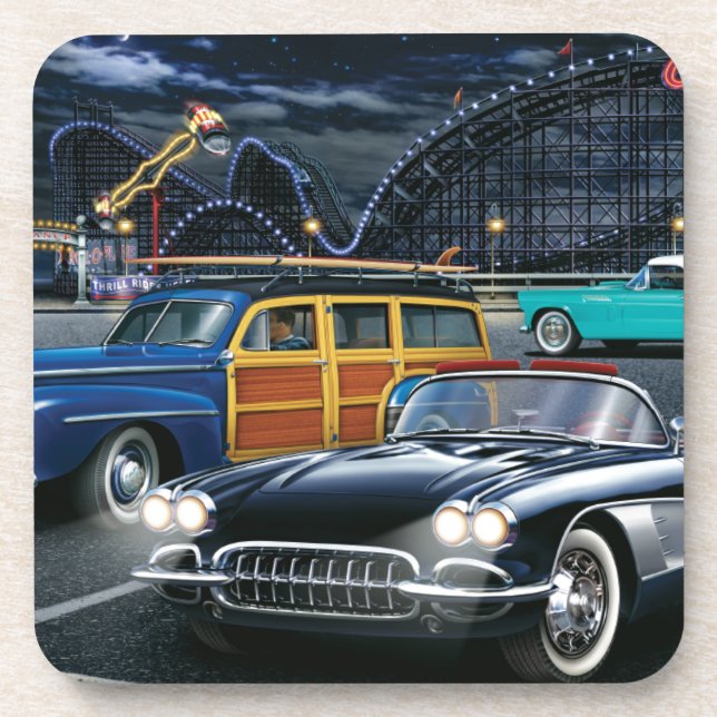 Dessous-de-verre Coureur de cyclone (Devant)