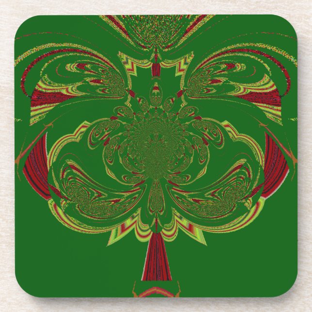 Dessous-de-verre Couronne verte (Devant)