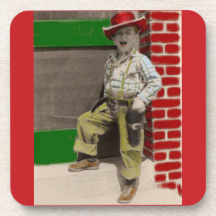 Dessous-de-verre cowboy urbain