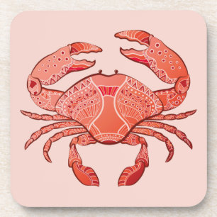 Dessous-de-verre Crabe de style