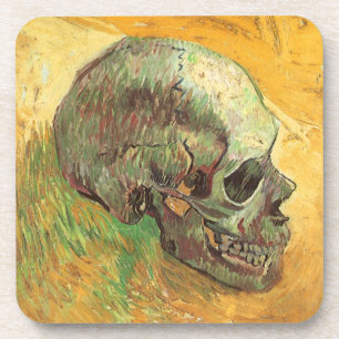 Dessous-de-verre Crâne de Vincent van Gogh, Impressionnisme Vintage