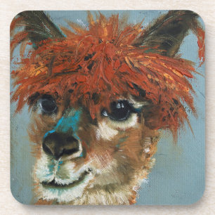 Dessous-de-verre Crazy Hair Alpaca Plastique dur