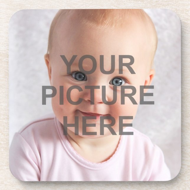 Dessous-de-verre Créer votre propre photo Ajouter une photo personn (Devant)