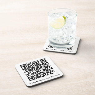 Dessous-de-verre Créez votre propre code QR professionnel 